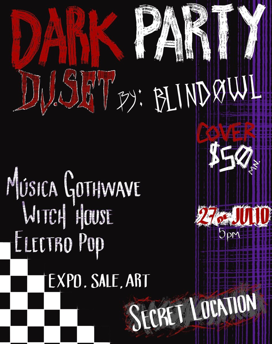 EdxThunder's tweet photo. Next show #DarkParty on #Tijuana DM to get your tickets, and get access!
#goth #Emo #DarkArts #edm #electropop #Gotico #Crystalcastles #Witchhouse #hyperpop https://t.co/cxGt7i9wQO