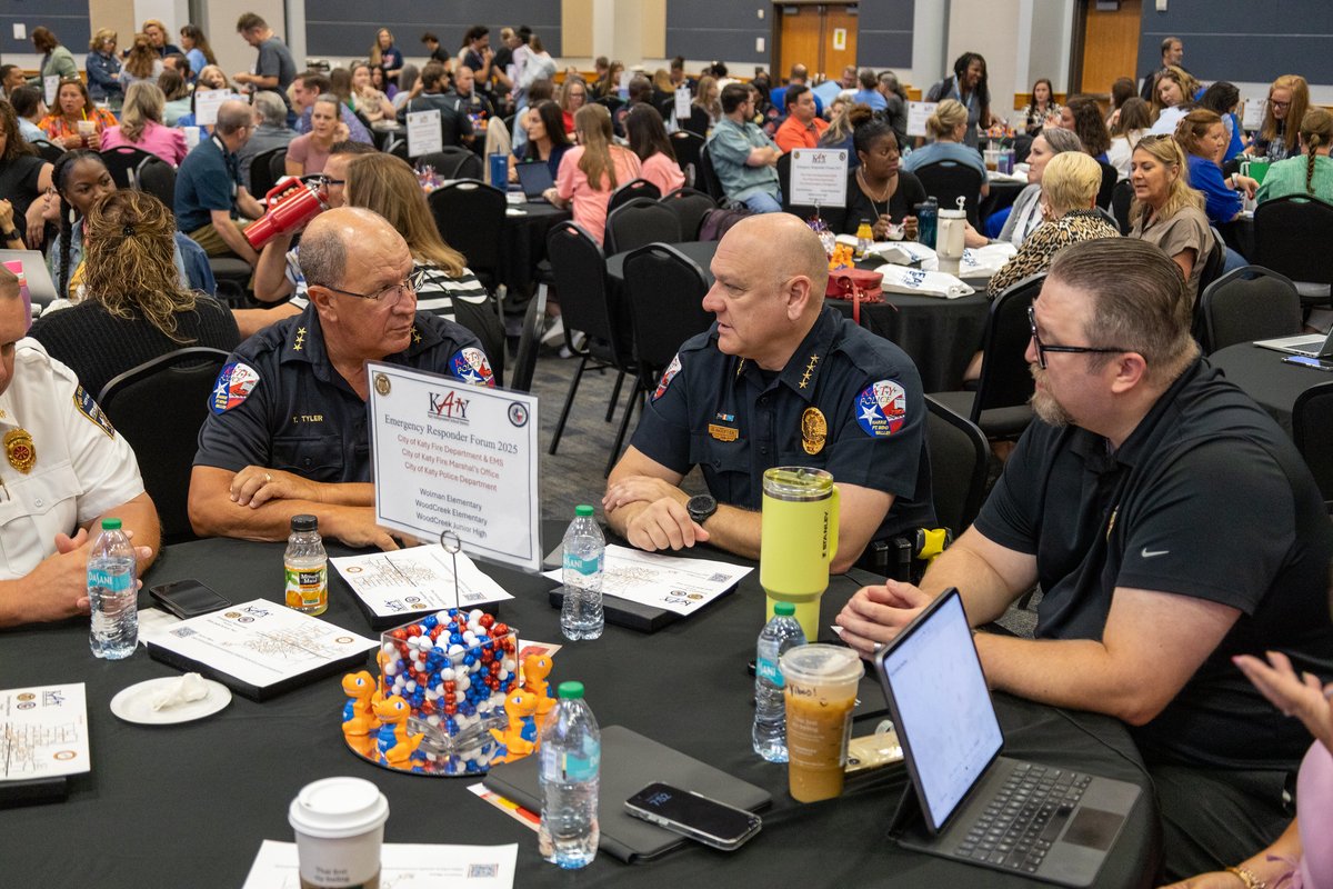 Katy ISD Office of Emergency Management hosted its Annual First Responder Forum with guest speaker Missy Dodd, Red Lake shooting survivor. The district is committed to working with responders to keep students safe.

Read more: ow.ly/ob9350Wruw6

#KatyISD