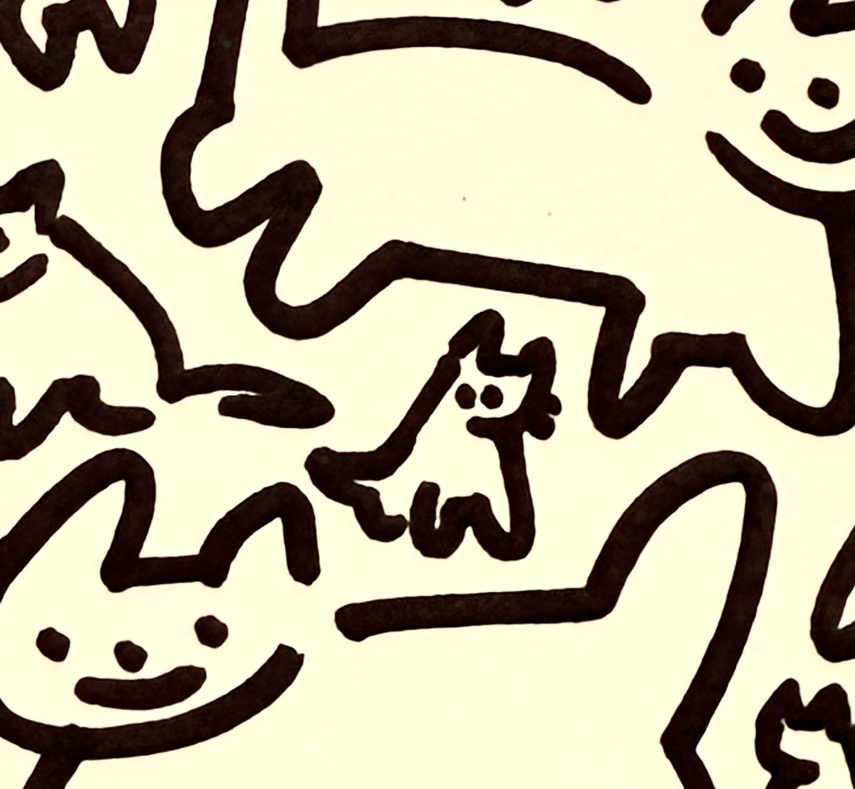 ne0neclipse's tweet image. introducing my favorite cat ive ever drawn