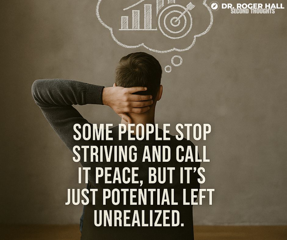 Don’t confuse comfort with purpose.

Contentment challenges you. Complacency settles.
▶️ Watch now → youtu.be/u0ouF88H2g4

#EntrepreneurLife
#BusinessCoach
#GrowthMindset
#StartupLife
#Leadership