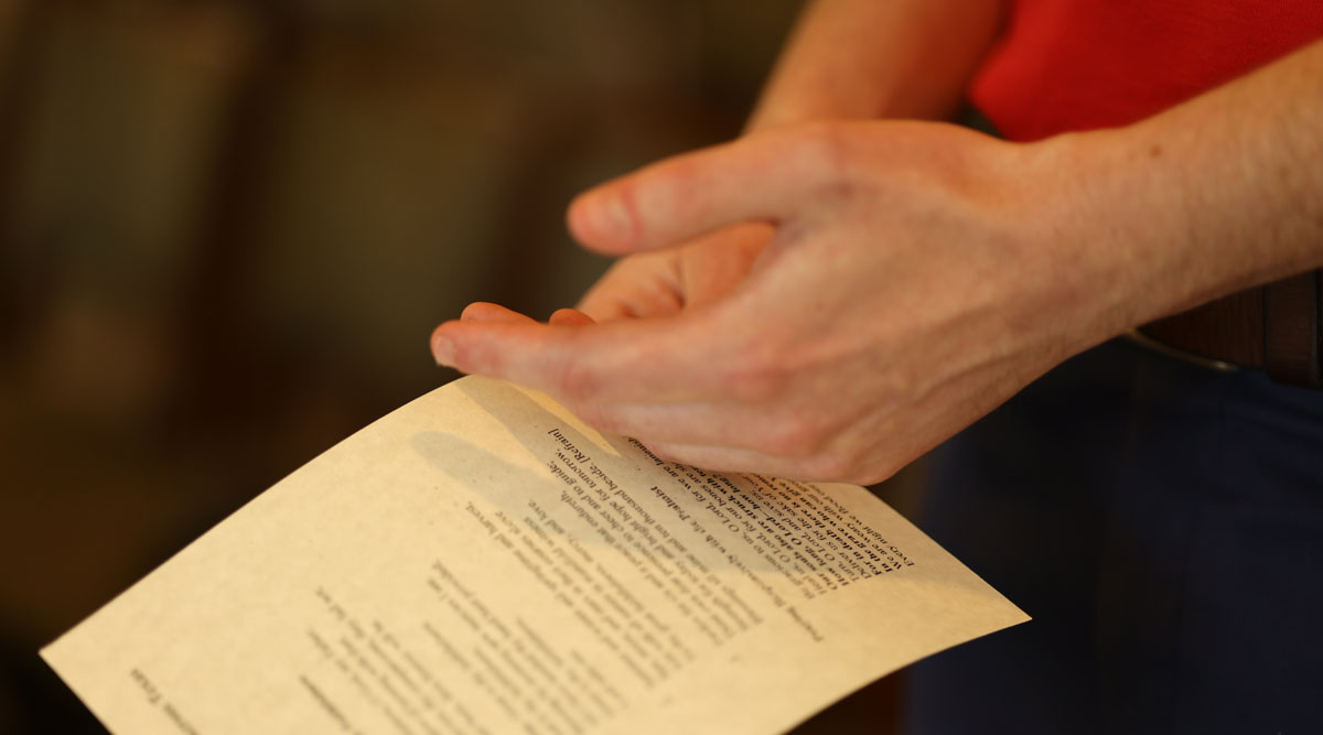 Baylor's tweet image. "God is our refuge & strength, an ever-present help in trouble. Therefore we will not fear... The Lord Almighty is with us." ๐๐๐
Baylor's campus community came together in prayer this afternoon for Texas flood victims: