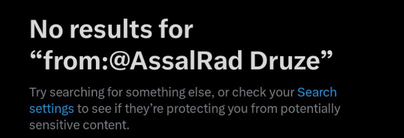 Not a word about Druze being massacred, butchered, and humiliated. But endless “How dare you, Israel” for trying to stop it.

Suddenly, everyone’s a critic.