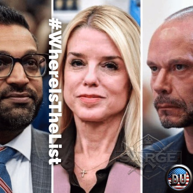 DUnitedGraphics's tweet image. Kash Patel & Dan Bongino have based their careers on conspiracy theories.
But, here they are upset like all of the rest of MAGA because now they know it was never the Democrats who had a problem releasing the truth about Epstein, it was their leader Donald J. Trump.
#DemsUnited