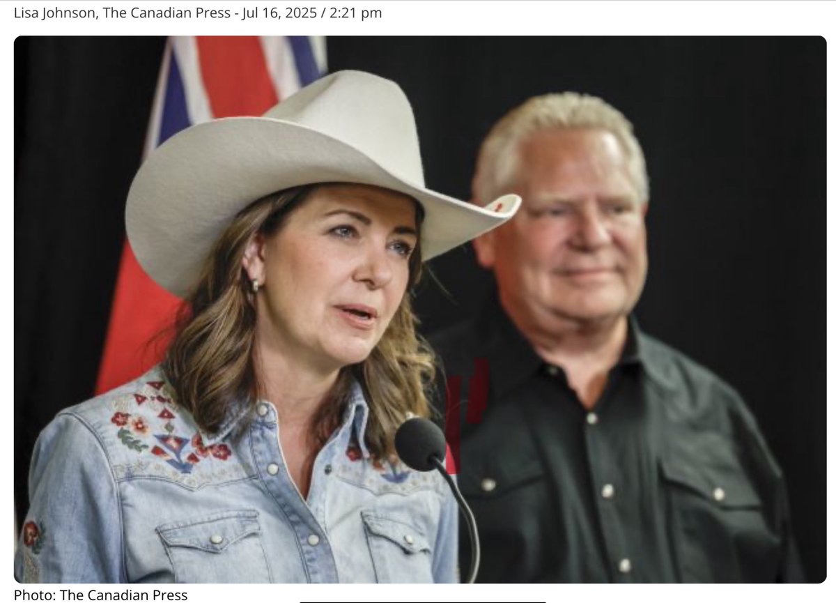 JoelVinette's tweet image. Please retweet & raise your hand ✋if you agree.
Canada’s 2 worst premiers of all time are below 👇 Danielle Smith and Doug Ford, both are corrupt & unfit! I will also add François Legault is a terrible premier. PP is a squatter, who doesn’t belong in parliament!