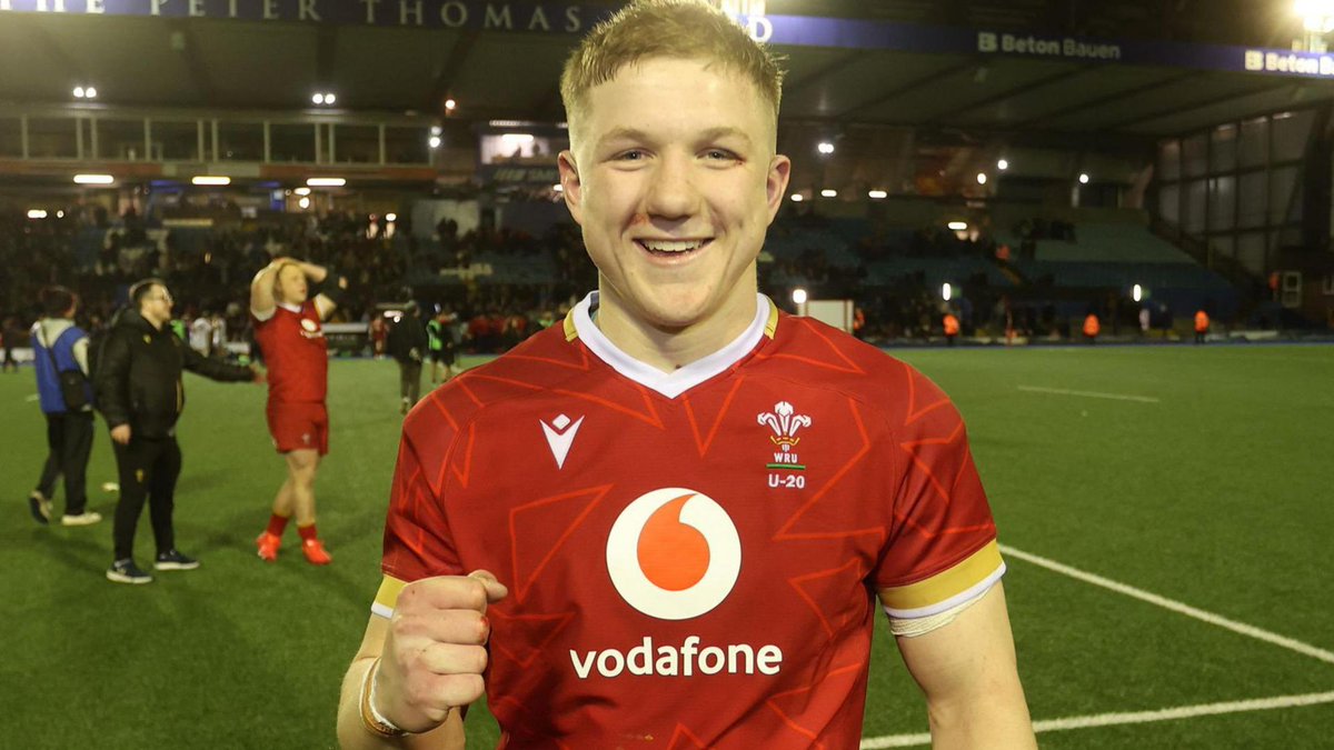 findlay_brwn's tweet image. After topping the U20 Six Nations tackle chart with 103 (next highest 76, 67, 65), Wales’ Harry Beddall leads Junior World Champs with 66 (next 50, 49, 48)
Phenomenal work rate! Telling you, keep an eye out. 🏴