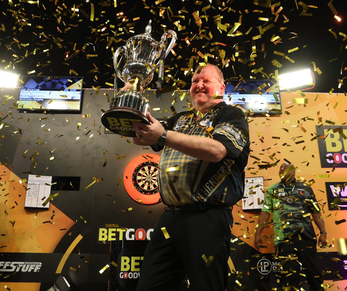SeniorsDarts's tweet image. 🏆WSD BETGOODWIN SENIORS DARTS MATCHPLAY DRAW - 6PM THIS SATURDAY!
Make sure you have eyes on our social media channels this Saturday at 6pm, as the draw for the BetGoodwin WSD Seniors Darts Matchplay is made!
Join Jason Francis and Chris Mason as the ties are confirmed for…