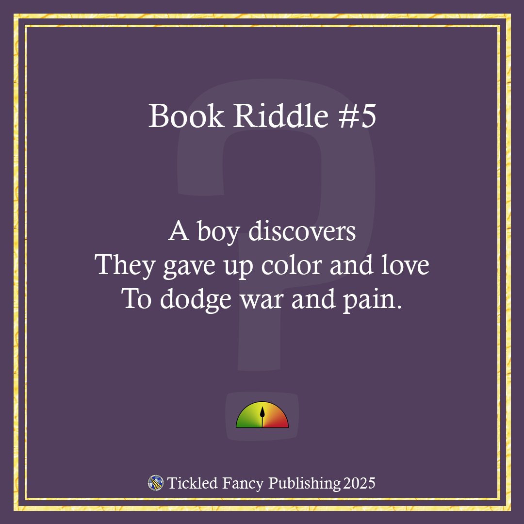 TFPublishing's tweet photo. Comment and share when you get it! Which famous book is this?

For the rules and the full list of posted riddles and answers, check out our website, https://t.co/EWoEVQebKB.

#Riddle #BookLovers #BookRiddle https://t.co/xHcNyFbU9a