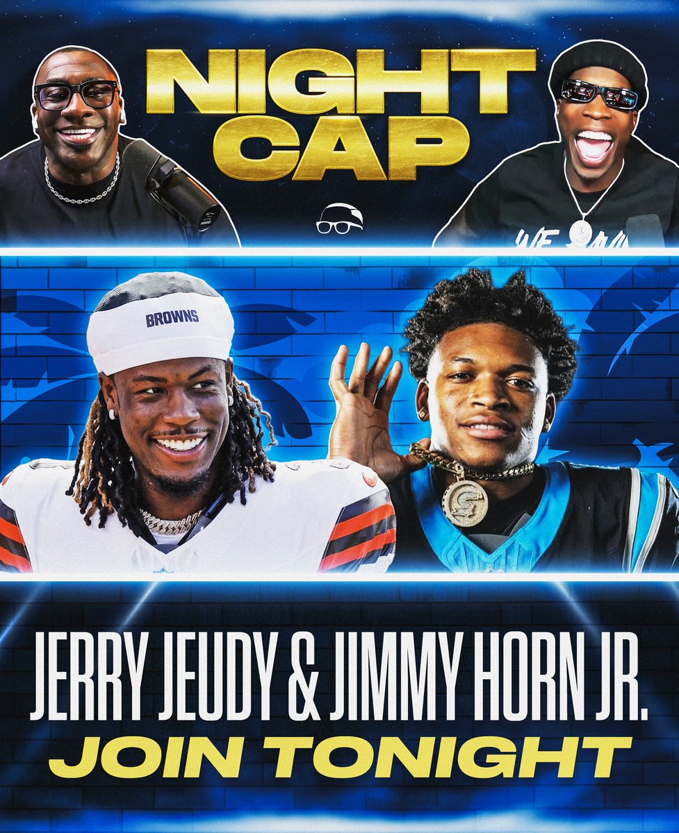 Live tonight at 10p ET/7p PT Unc and Ocho will be joined by guests <a href="/jerryjeudy/">Jerry Jeudy⁴</a> and <a href="/Tooswiftj5/">Jimmy Horn Jr</a> 🔥🔥🔥

See yall over on YouTube ✌🏽

<a href="/ShannonSharpe/">shannon sharpe</a> <a href="/ochocinco/">Chad Johnson</a> <a href="/ShayShayMedia_/">Shay Shay Media</a>