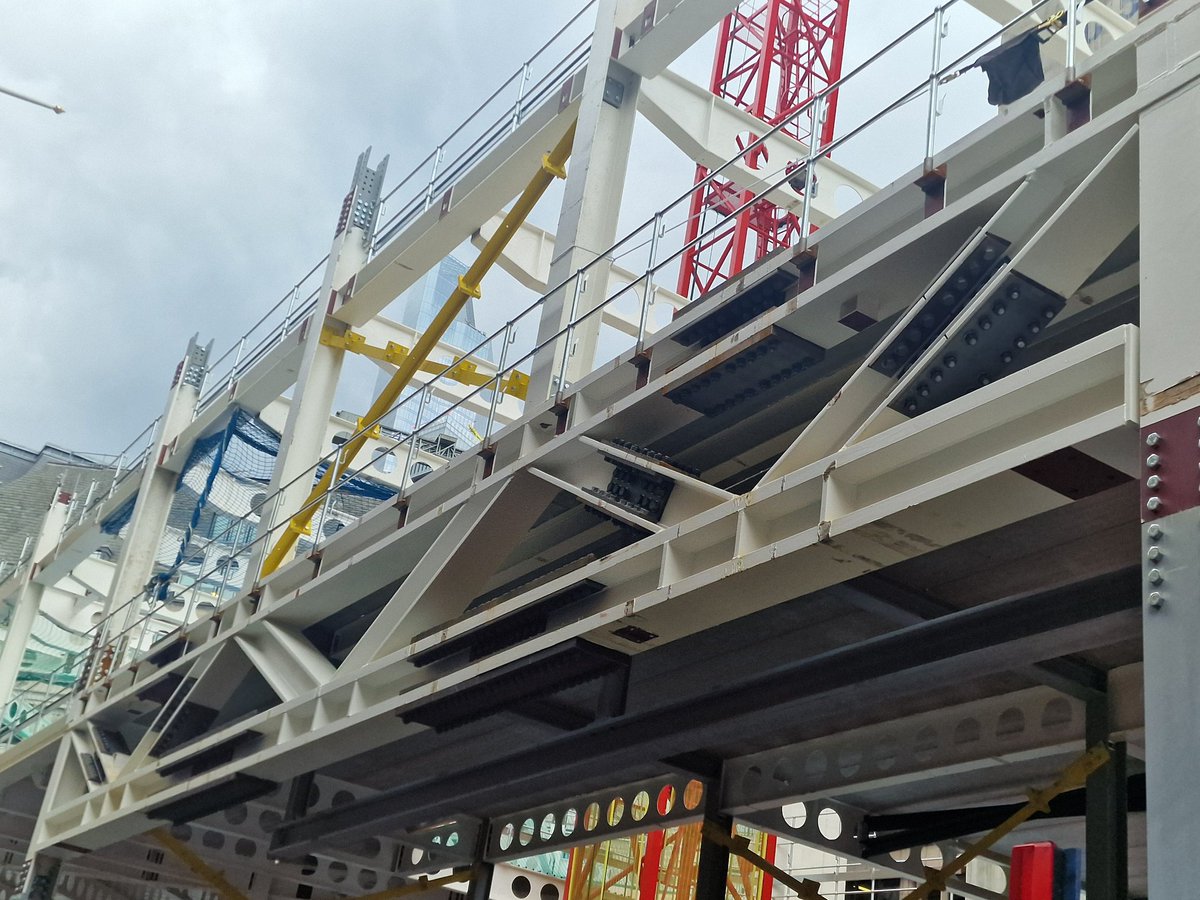 Kunlevski003's tweet image. TRANSFER TRUSS (Site Visit 📸📸)
A transfer truss is a structural element, typically made of steel, designed to redistribute loads in a building, often transferring them from a higher level to a lower level or to a different structural support system. They are commonly used in…