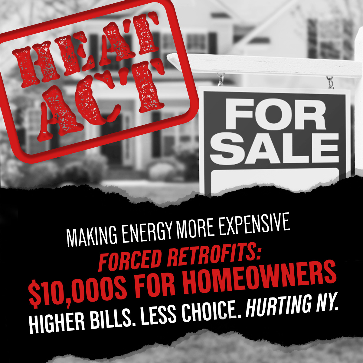 The extreme green new scam policies passed by Albany are taking away options and costing New Yorkers big bucks.