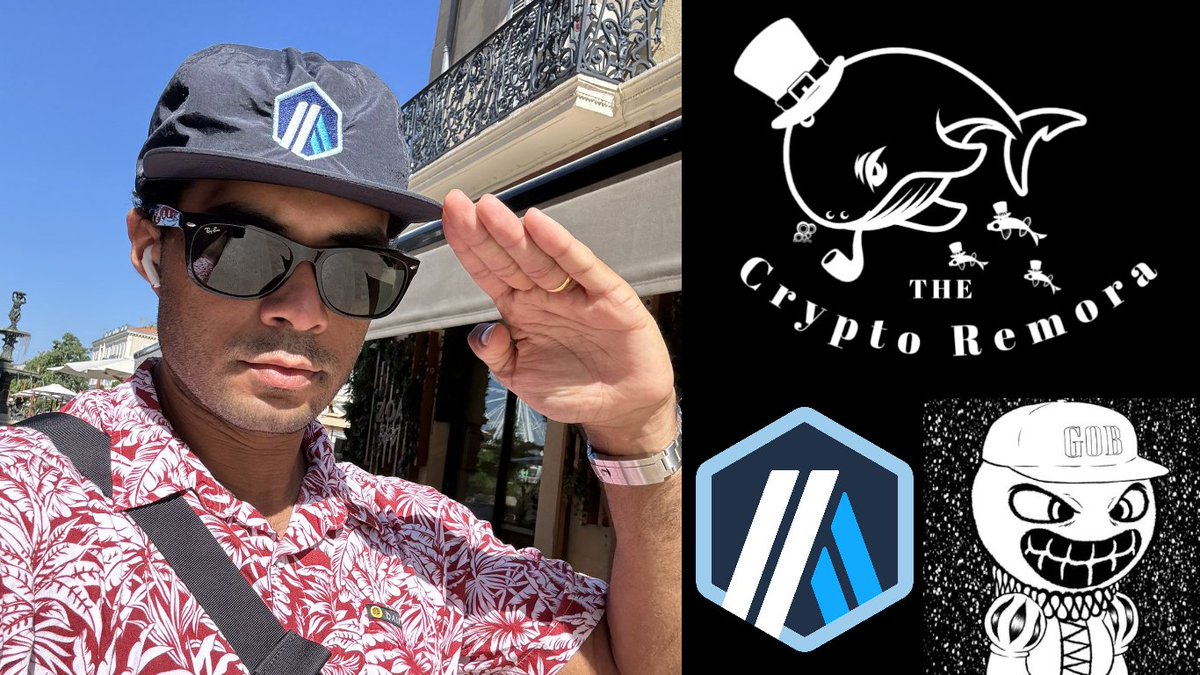 CieriCrypto's tweet image. Tomorrow 12 noon We go Live on @TheCryptoRemora with @BFreshHB
Talking about ARBITRUM EVERYWHERE
What's going on with the team-up of the year
@RobinhoodApp and @arbitrum