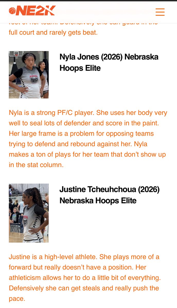 NHE 17U Girls (@nhe17ugirls) on Twitter photo These ladies performed at the Run 5 Roses tournament! They had to write about them 👀. We see y’all. #Youshouldbeheretoo
<a href="/Elite40League/">Elite 40 League</a> <a href="/EPIC_4_Girls/">EPIC for Girls</a> <a href="/OPS_VikingsGBB/">Omaha North Girls BB</a> <a href="/LinksGBB/">LHS Links Girls Basketball</a> These ladies performed at the Run 5 Roses tournament! They had to write about them 👀. We see y’all. #Youshouldbeheretoo
<a href="/Elite40League/">Elite 40 League</a> <a href="/EPIC_4_Girls/">EPIC for Girls</a> <a href="/OPS_VikingsGBB/">Omaha North Girls BB</a> <a href="/LinksGBB/">LHS Links Girls Basketball</a>