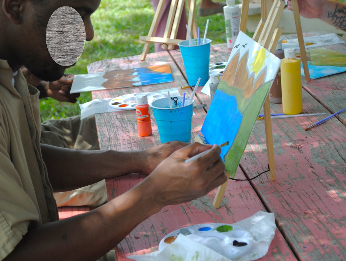 distevhass31's tweet image. Group 46 - Art and Wellness Therapy with Ms. Hope @GA_Corrections @GAFirstLady @CLALeadership @jeffbreedlove1 @Recovery_GC4R @endthewhisper @JellyRoll615