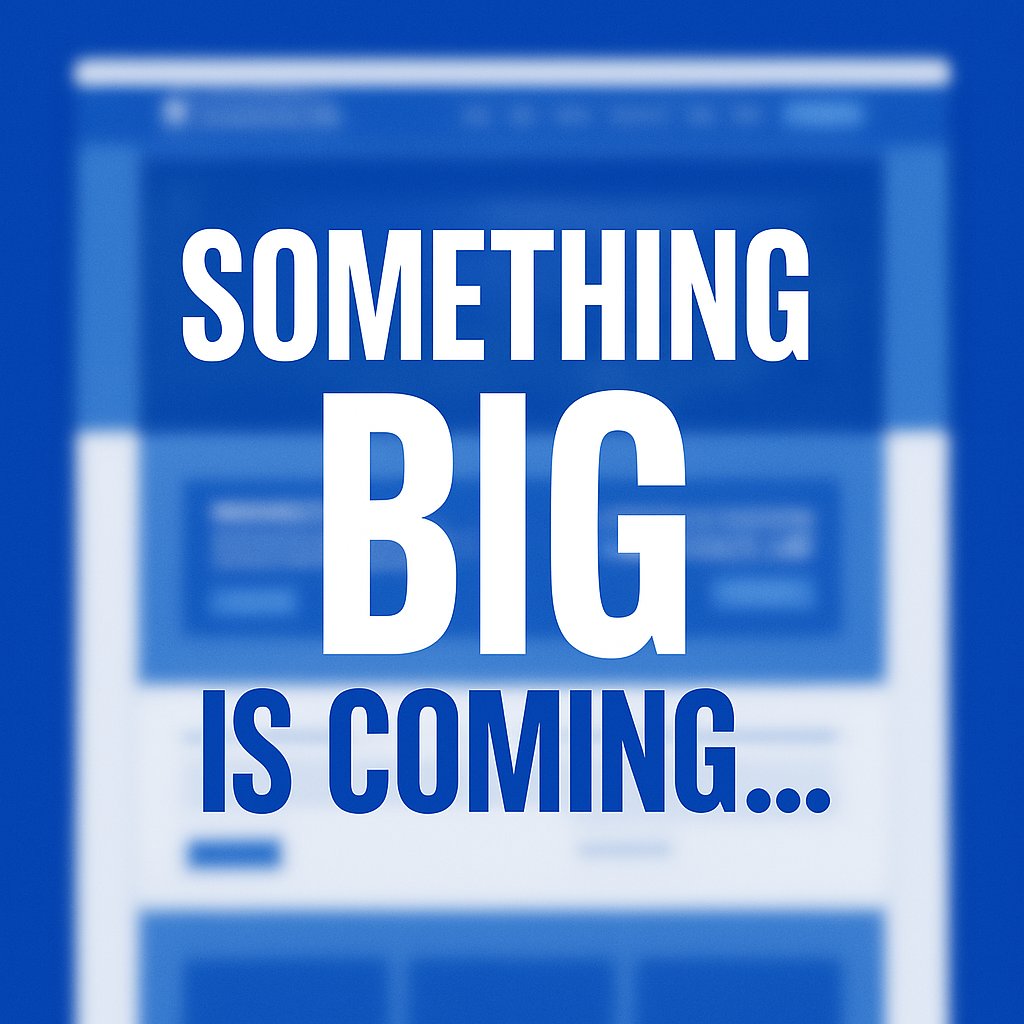 WCWFCSC's tweet image. 📣 Something Big is Coming...

We’ve been quietly working on something exciting 👀
Not ready to spill the beans just yet—but trust us, you’ll want to stay tuned.

📍 Check back tomorrow.

#WCWSC #TRUST #WCWFC #ComingSoon