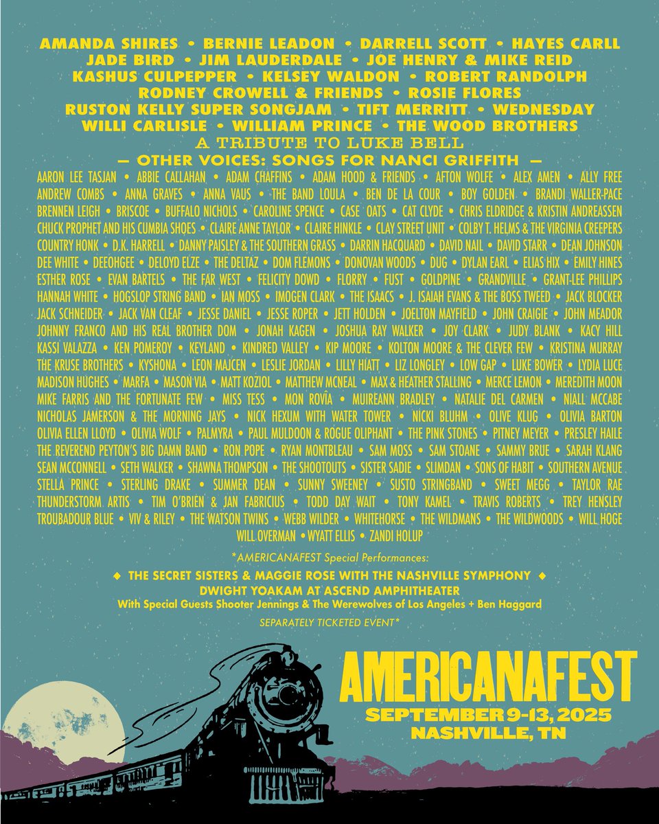 Will Overman (@willoverman1) on Twitter photo Nashville, see you <a href="/AMERICANAFEST/">Americana Music Association</a> 2025! #americanafest Nashville, see you <a href="/AMERICANAFEST/">Americana Music Association</a> 2025! #americanafest