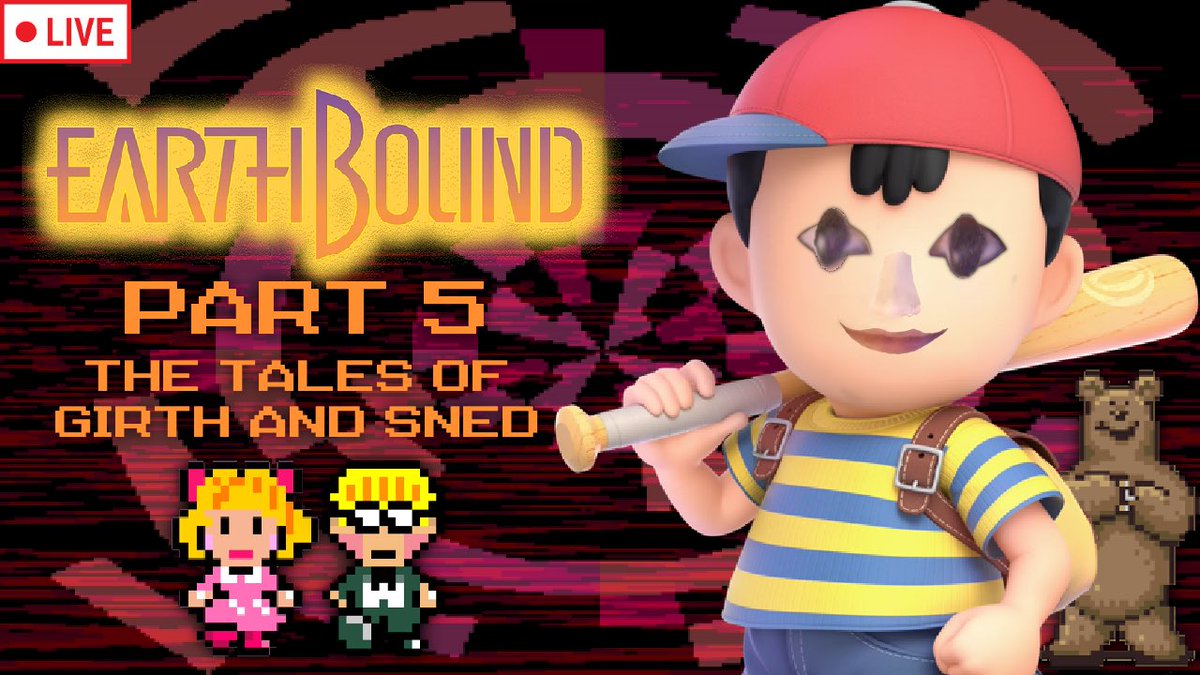 BTTNEYECROCHET's tweet image. I’m live now with more Earthbound :)
youtube.com/live/6HtCPe4_-…
#taytriots #tayday