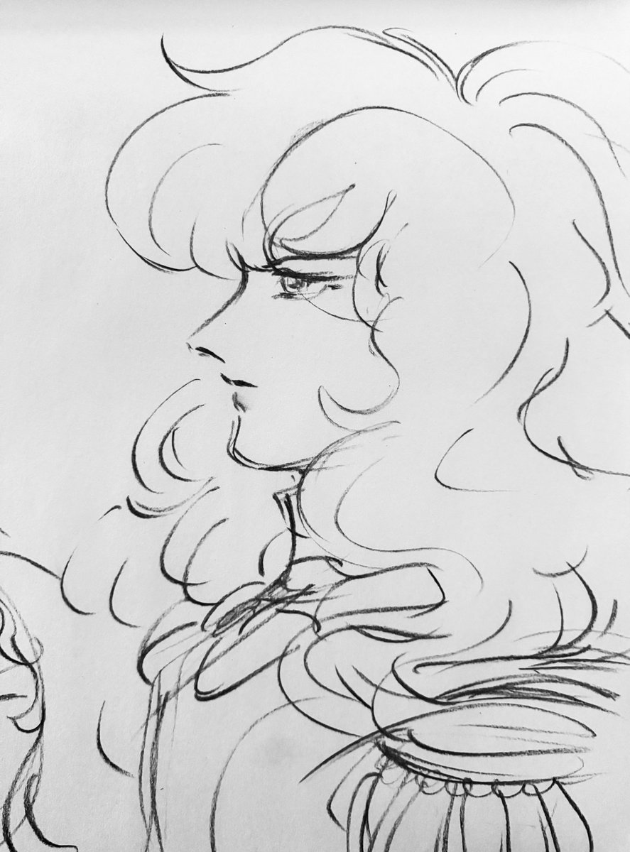 Icarianarts's tweet image. Oscar doodle I did a couple days ago before my figure drawing class started LOL