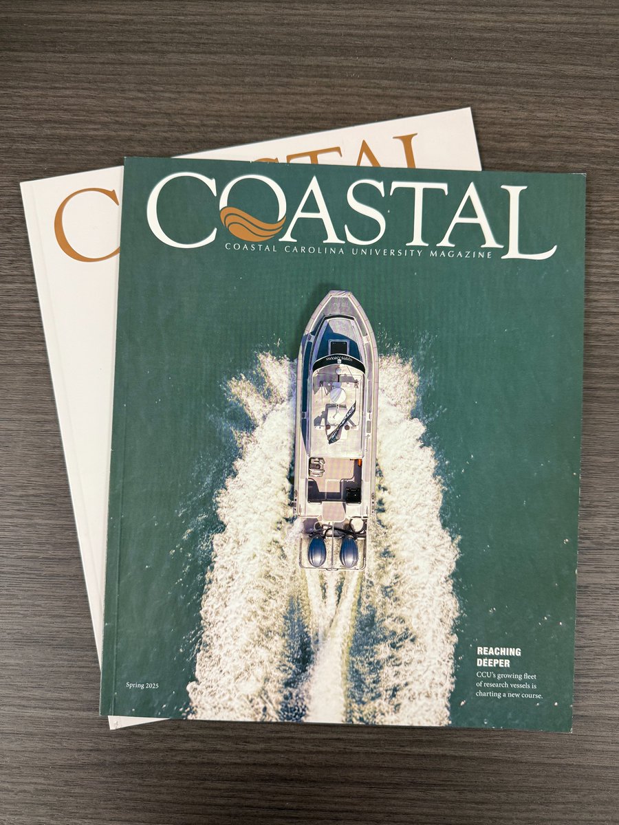 James J. Winebrake (@ccupres1954) on Twitter photo Since becoming president, I’ve seen what makes <a href="/CCUChanticleers/">Coastal Carolina University</a> so special. One standout is the latest edition of the Coastal Magazine. It’s a vibrant reflection of the innovation and impact that define #TealNation.
See what’s driving #CCU forward: coastal.edu/magazine Since becoming president, I’ve seen what makes <a href="/CCUChanticleers/">Coastal Carolina University</a> so special. One standout is the latest edition of the Coastal Magazine. It’s a vibrant reflection of the innovation and impact that define #TealNation.
See what’s driving #CCU forward: coastal.edu/magazine
