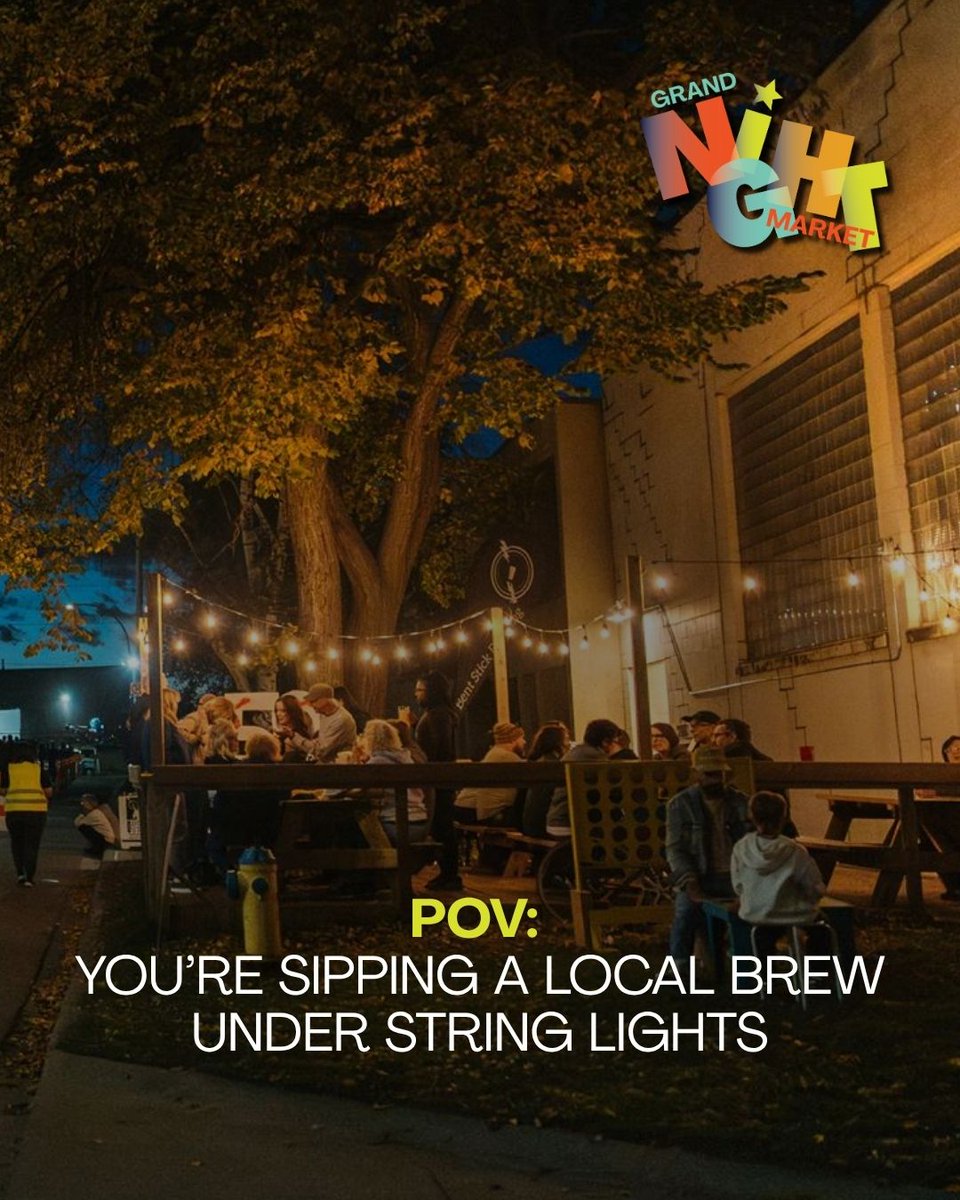POV: You’re sipping a local brew under string lights, live music in the air, and your Friday night feels exactly right 🍻✨

Join us next Friday, July 25, from 5–10 PM at Happy Beer Street for this week’s night market!