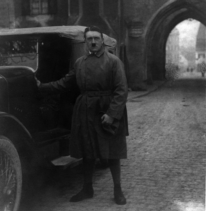 MilHistNow's tweet image. On this day in 1925, Adolf Hitler publishes the first volume of 'Mein Kampf.' In it, the future German Führer tells his life story, deals in toxic racial hatreds and lays out his plans for what will become the Third Reich. Eventually, more than 10 million copies will be printed.