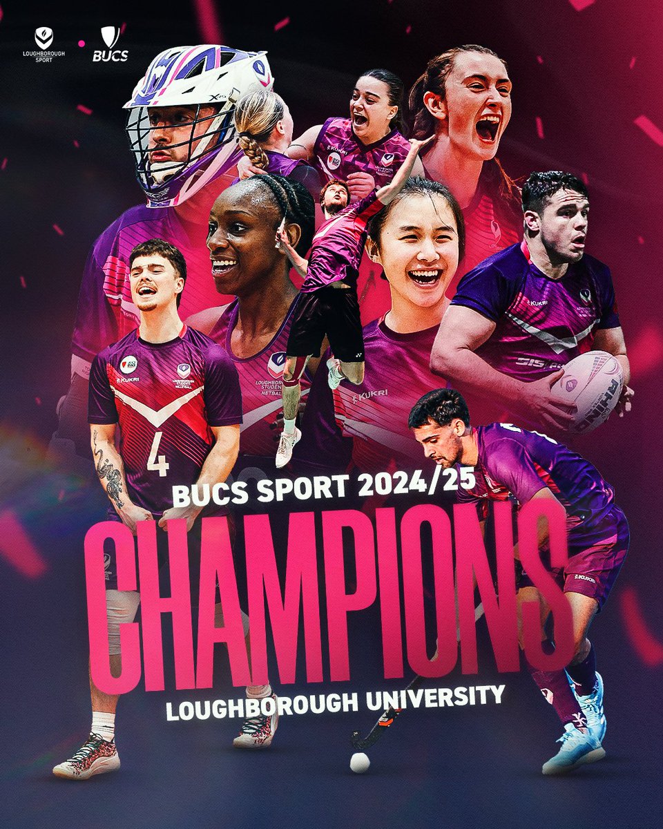 We've been crowned <a href="/BUCSsport/">BUCS</a> Champions for the 44th year in a row! 🎉🥳

Huge congratulations to the African Violet family💜 

Thank you to our students, staff, athletes, officials, committee members, volunteers, and practitioners for their contribution to another year of