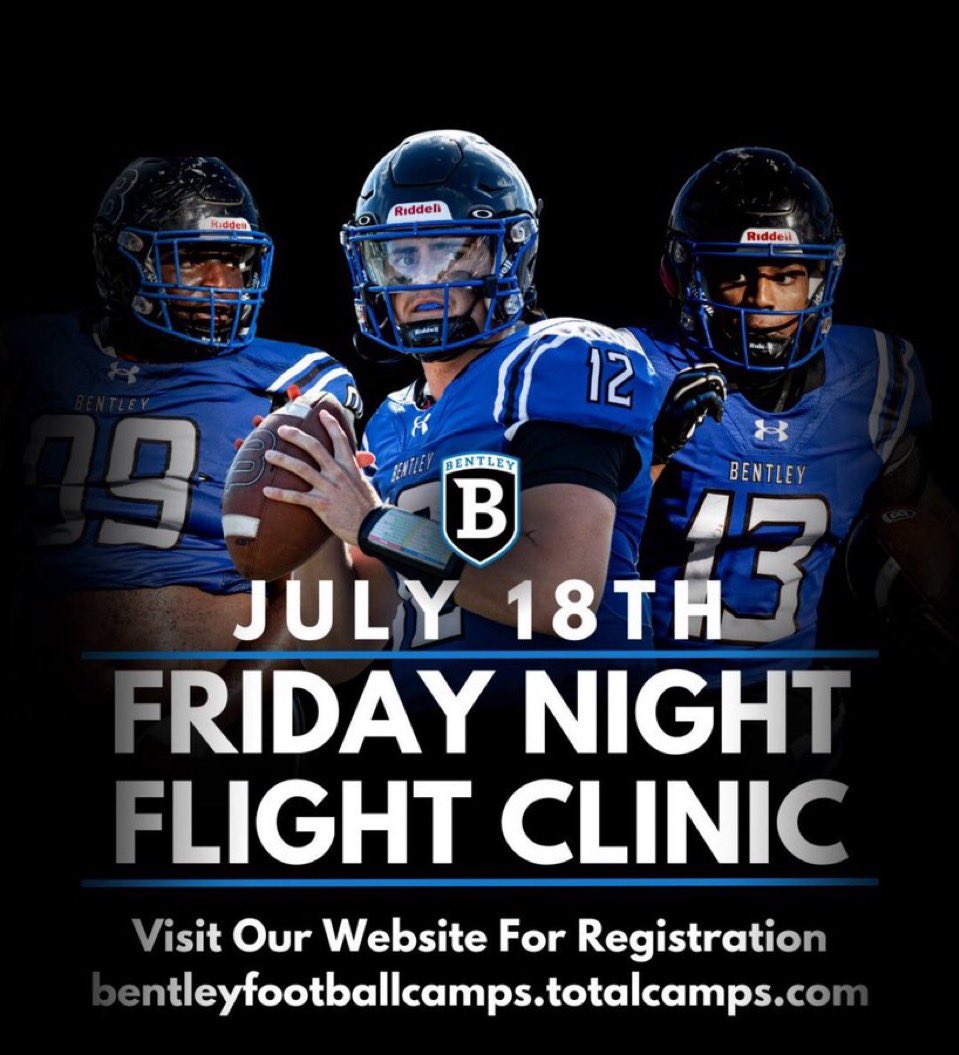 Noah Florence (@noahflorence88) on Twitter photo Excited to show out at Bentley tomorrow! Can’t wait to be back on campus!
<a href="/JeffMoorzzy32/">Jeff "Big House" Moore M.B.A.</a> <a href="/CJScarpaIII/">CJ Scarpa</a> <a href="/Coach_OOmoyeni/">Osho Omoyeni</a> <a href="/CoachGeno_/">Eugene Minter Jr.</a> <a href="/TheCoachGriggs/">Adam Griggs M.Ed, M.S.</a> <a href="/AustinPrep_FB/">AustinPrepFootball</a> <a href="/ath_edge_peak/">John Florence- Athletes Edge</a> <a href="/CoachMulcahy30/">Matthew Mulcahy</a> <a href="/DrewTisbert/">Drew Tisbert</a> Excited to show out at Bentley tomorrow! Can’t wait to be back on campus!
<a href="/JeffMoorzzy32/">Jeff "Big House" Moore M.B.A.</a> <a href="/CJScarpaIII/">CJ Scarpa</a> <a href="/Coach_OOmoyeni/">Osho Omoyeni</a> <a href="/CoachGeno_/">Eugene Minter Jr.</a> <a href="/TheCoachGriggs/">Adam Griggs M.Ed, M.S.</a> <a href="/AustinPrep_FB/">AustinPrepFootball</a> <a href="/ath_edge_peak/">John Florence- Athletes Edge</a> <a href="/CoachMulcahy30/">Matthew Mulcahy</a> <a href="/DrewTisbert/">Drew Tisbert</a>