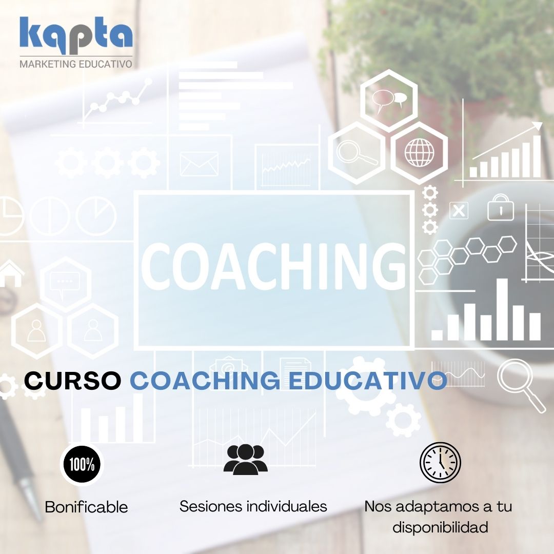 𝗖𝗨𝗥𝗦𝗢 𝗖𝗢𝗔𝗖𝗛𝗜𝗡𝗚 𝗘𝗗𝗨𝗖𝗔𝗧𝗜𝗩𝗢
kaptaestrategias.com/portfolio-post… 

#marketingeducativo #marketingestrategico #kaptaestrategias 
#formaciónbonificada #coachingeducativo #coaching