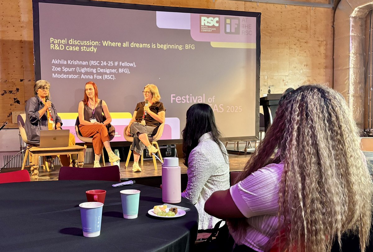 RealGeoffBarton's tweet image. The view from here: have had an extraordinary day at @TheRSC’s ‘Festival of Ideas’ for digital innovators from across the globe. Especially loved learning about the design process for #Titus from designer Jo Scotcher