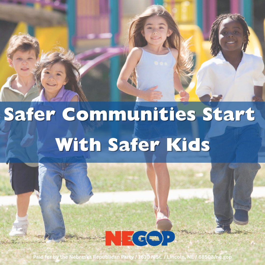 NEGOP's tweet image. Every Nebraska child deserves a future free from fentanyl.
@POTUS signed the HALT Fentanyl Act into law, giving law enforcement real power to keep these deadly substances off our streets and hold traffickers accountable with tougher penalties.
This is a huge step toward a…