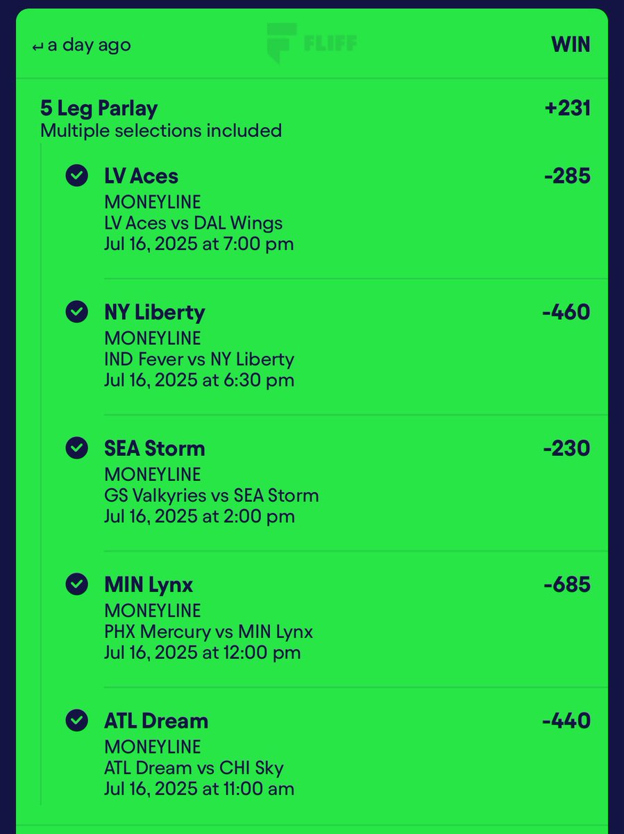 Ladder_Bets's tweet image. All start break is almost over 

Did a WNBA slip yesterday that smacked but ready to go back to the + at least 20,000 - $1 slips. 

Get ready to lock back in as we come off the break. 

Will have my list for tomorrow either tonight or tomorrow morning. 

#GamblingTwitter #sports