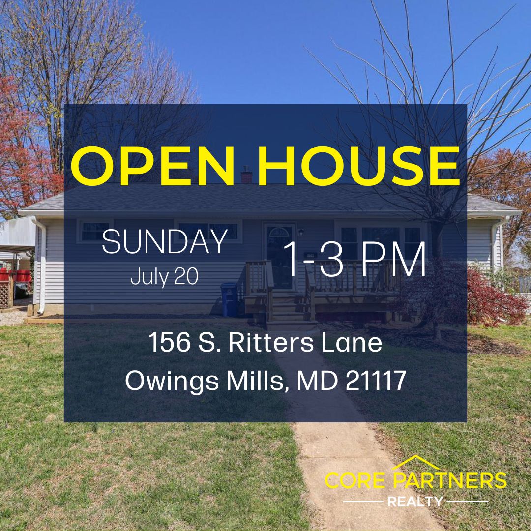 CorePartners's tweet image. OPEN HOUSE: 156 S. Ritters Lane, Owings Mills, MD 21117
Agent: John MacDonald M. 717.495.2443 O. 717.718.-748
Sunday, July 20, 2025  - 1-3pm