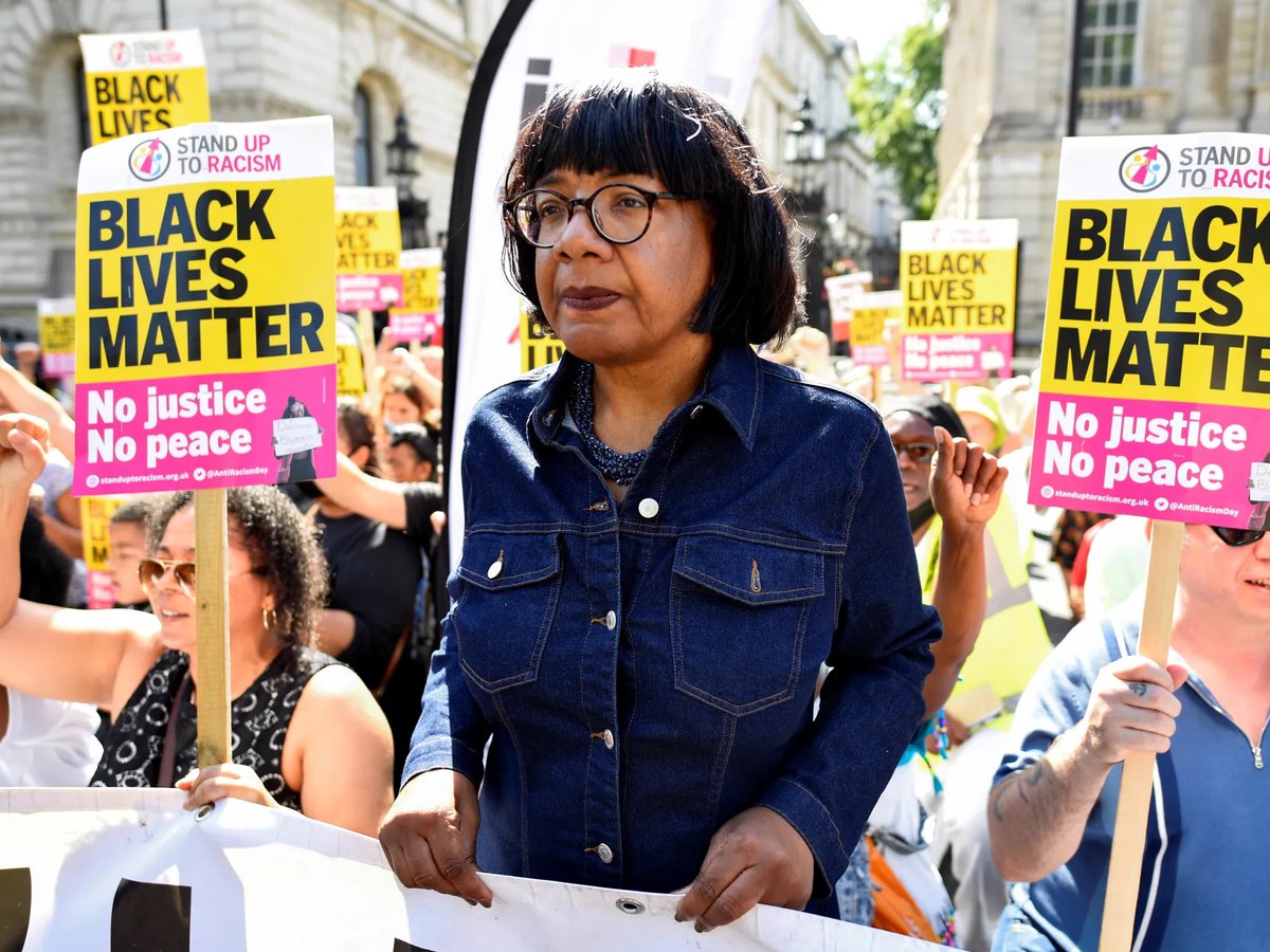 AntiRacismDay's tweet image. Solidarity with @HackneyAbbott A lifelong antiracist and our first black woman MP being victimised by Keir Starmer’s Labour party again. We stand with Diane.