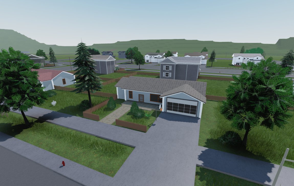 🏡 Suburban area
👀 More Sneak Peeks:
discord.gg/BPkM7NsuvW

⭐️ Favorite the game here: 
roblox.com/games/16087306…
#Roblox | #RobloxDev