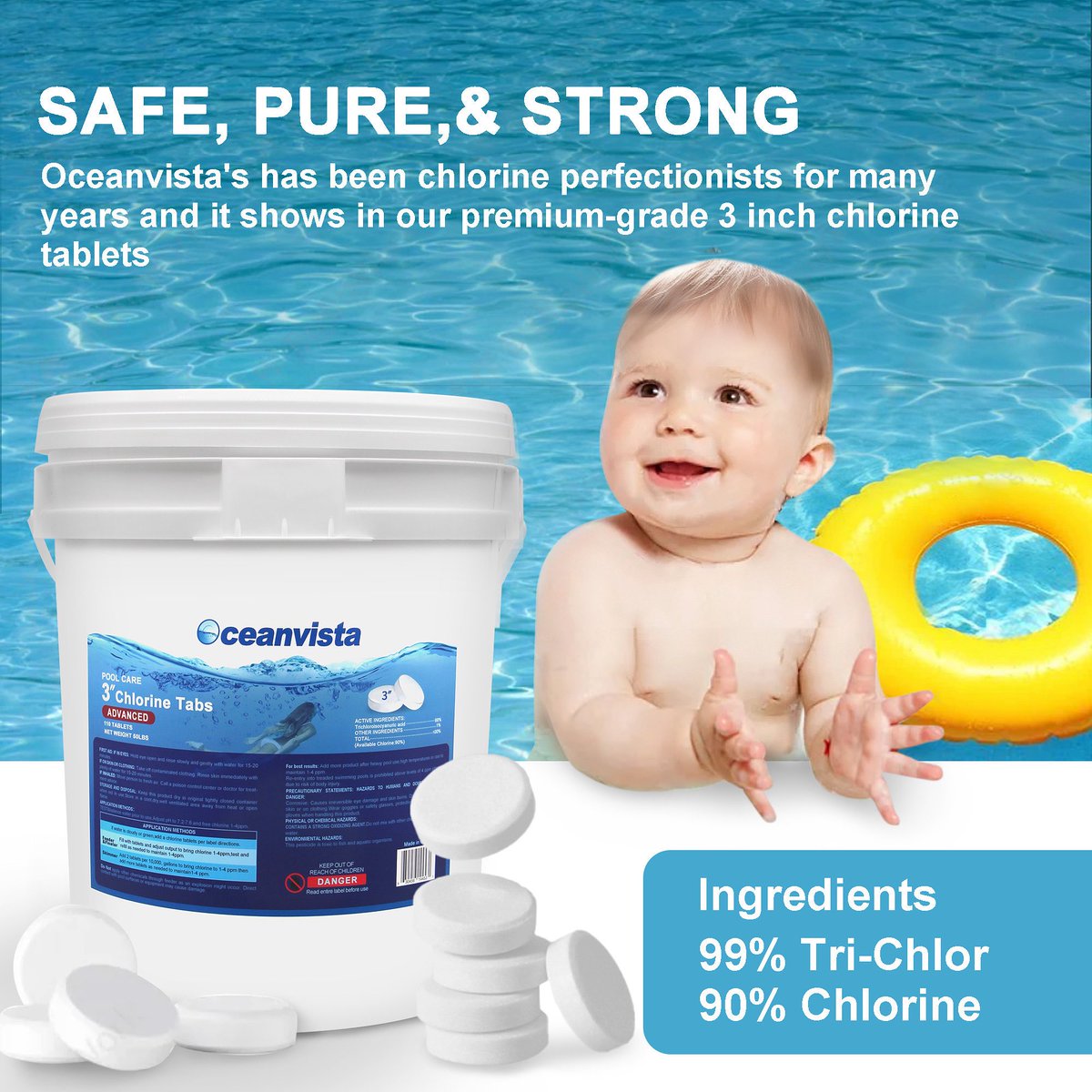 PoPoChen2025's tweet photo. OceanVista Tabs – Clean, Clear, Confident.

🌊 Keep your pool sparkling and safe with OceanVista’s high-quality chlorine tablets.
✔️ Long-lasting sanitation
✔️ Easy to use
✔️ Trusted purity for every swim

📦 Available now – stock up for a crystal-clear season!
#OceanVista https://t.co/Z3C4StoTfZ