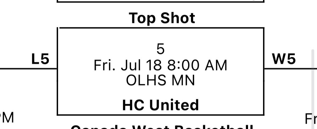 Schedule for this weekend live period at UA Rise Championship Weekend