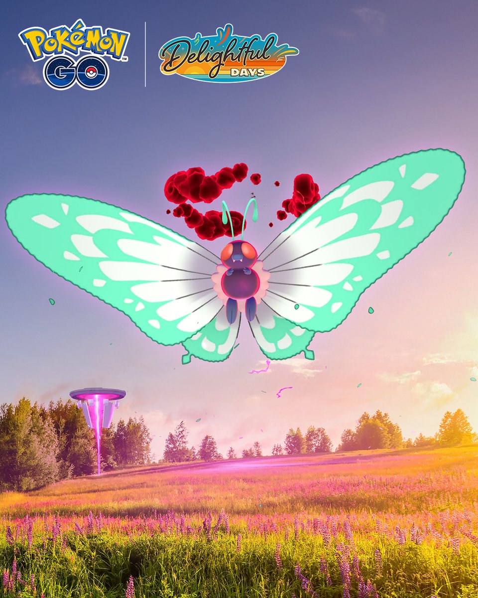 PokemonGoAppLA's tweet image. ¡Nos complace anunciar que Butterfree Gigamax hará su debut en los Combates Max de seis estrellas en Pokémon GO!
pokemongo.com/news/gigantama…