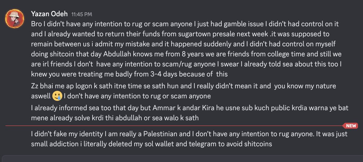 <a href="/Slam_Artist/">Zumbah</a> <a href="/AbdullahK_eth/">AbdullahK</a> <a href="/Jinnat_bhai/">Babu Mushai</a> This is what he said when I confronted him. 

Zero tolerance for this bs