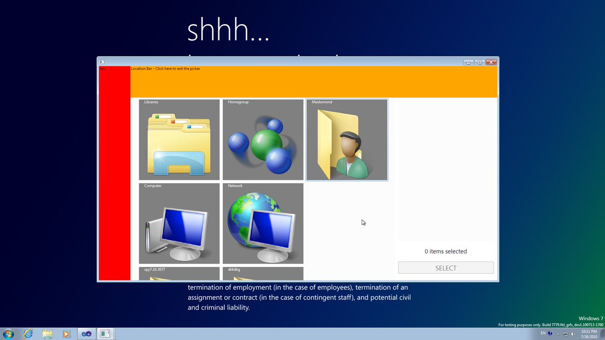 v0idpointer's tweet image. Here are open and save file pickers from Windows 8 build 7779