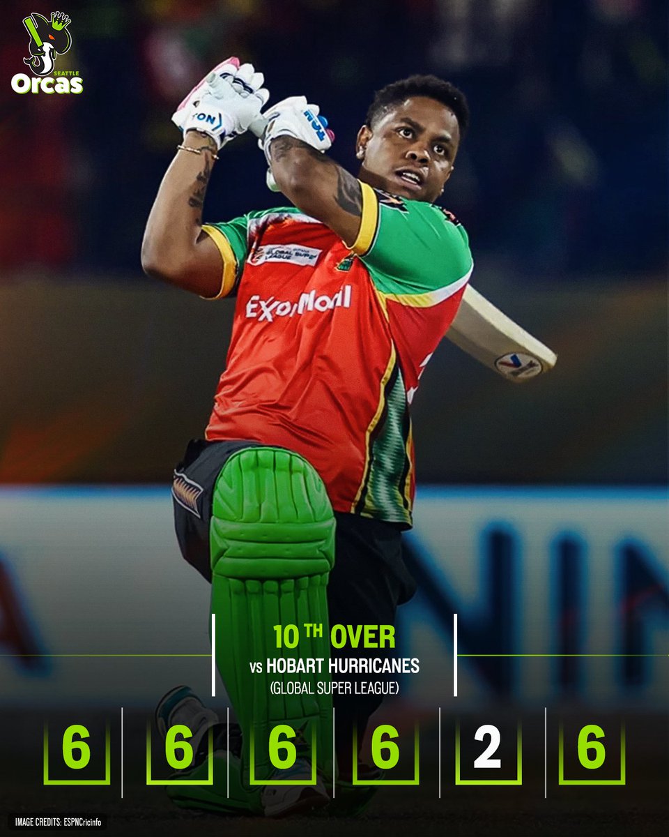 MLCSeattleOrcas's tweet image. There&apos;s no stopping this man 💚

Hettie went berserk on his way to 39 off just 10 against the Hurricanes 🫡 

#SeattleOrcas #AmericasFavoriteCricketTeam #ShimronHetmyer #GlobalSuperLeague