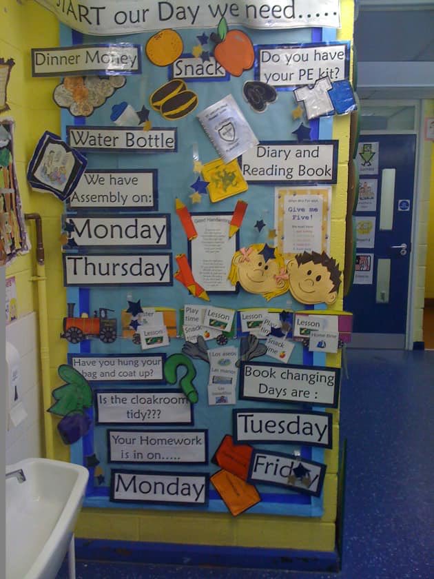 Ria1984's tweet image. I’ve said it before and I’ll say it again. Bright, over filled, 3d display boards that are busy and multicoloured are assaulting neurodivergent students.
They are too visually stimulating, distracting and sensory overloading.
#displays #sensory #autism #SPD #processing #SEND