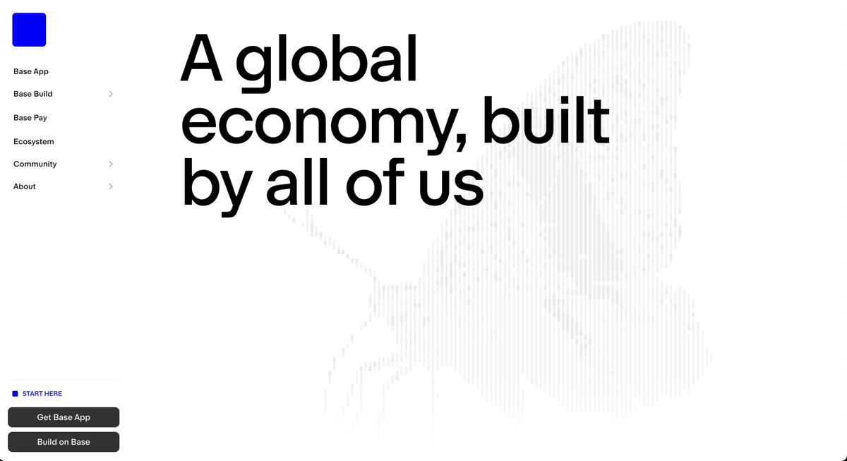 base's tweet image. A global economy, built by all of us

New Base family. New Base dot org.