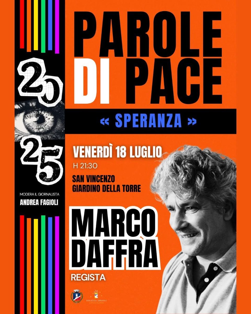 Invito settimanale per chi venerdì sera è a San Vincenzo (Livorno) o nei dintorni. Ospite questa volta per la serie «Parole di pace» il regista Marco Daffra con il suo bel docu-film «Un mare di porti lontani».