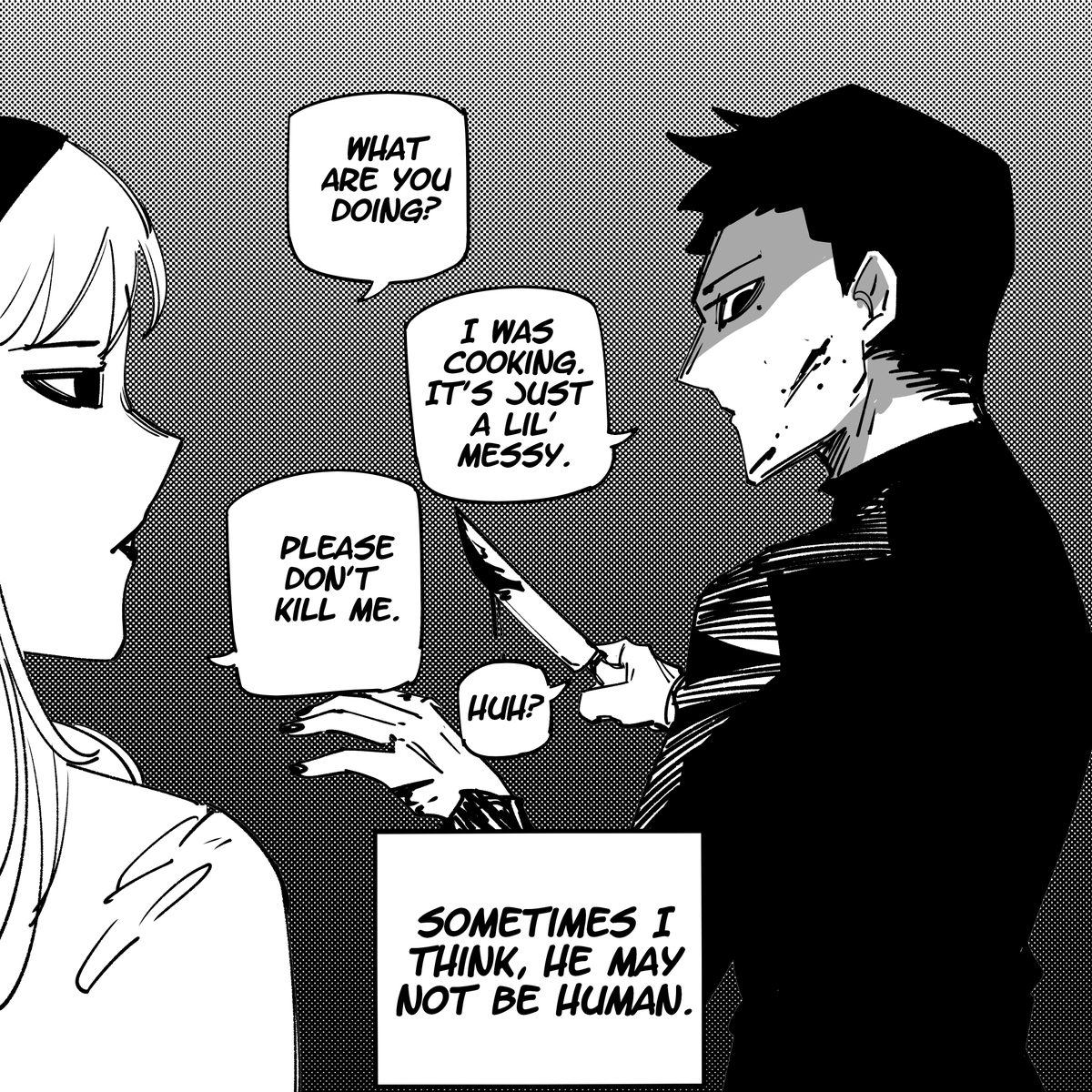 My boyfriend is not human? 