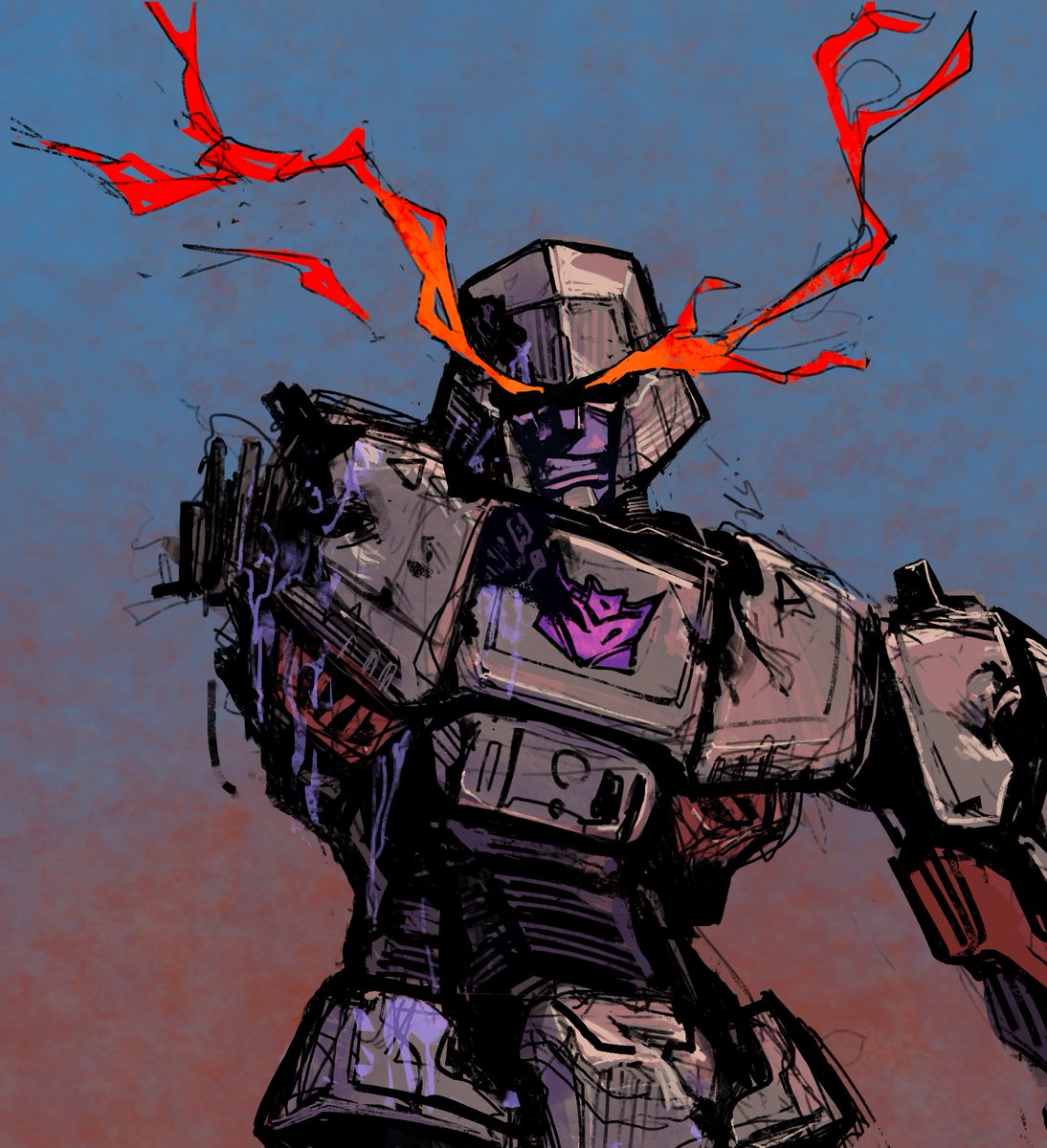 SONKERZZ's tweet image. Megatron is my muse