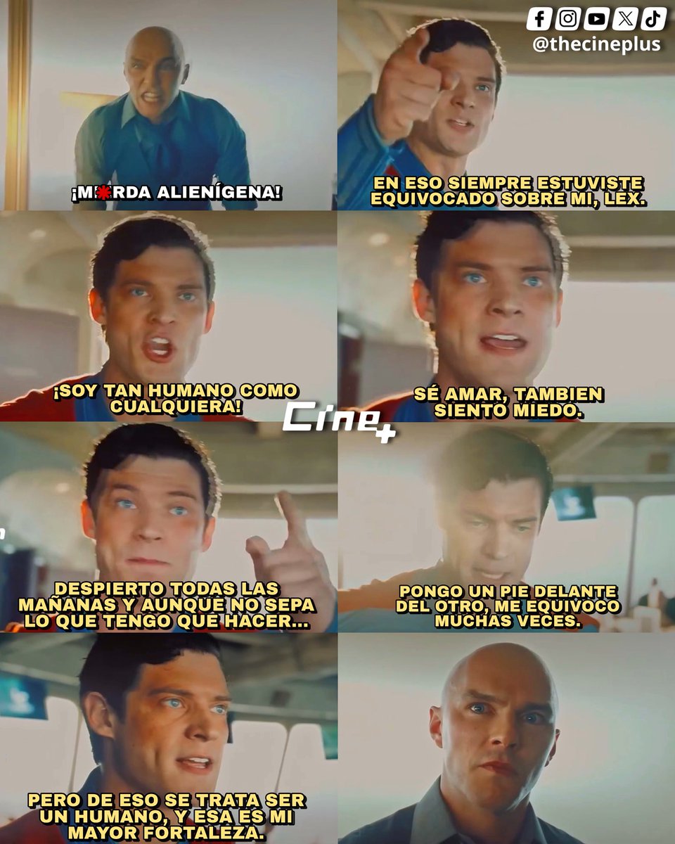 Superman sermoneando a Lex 🚬

Superman (2025).