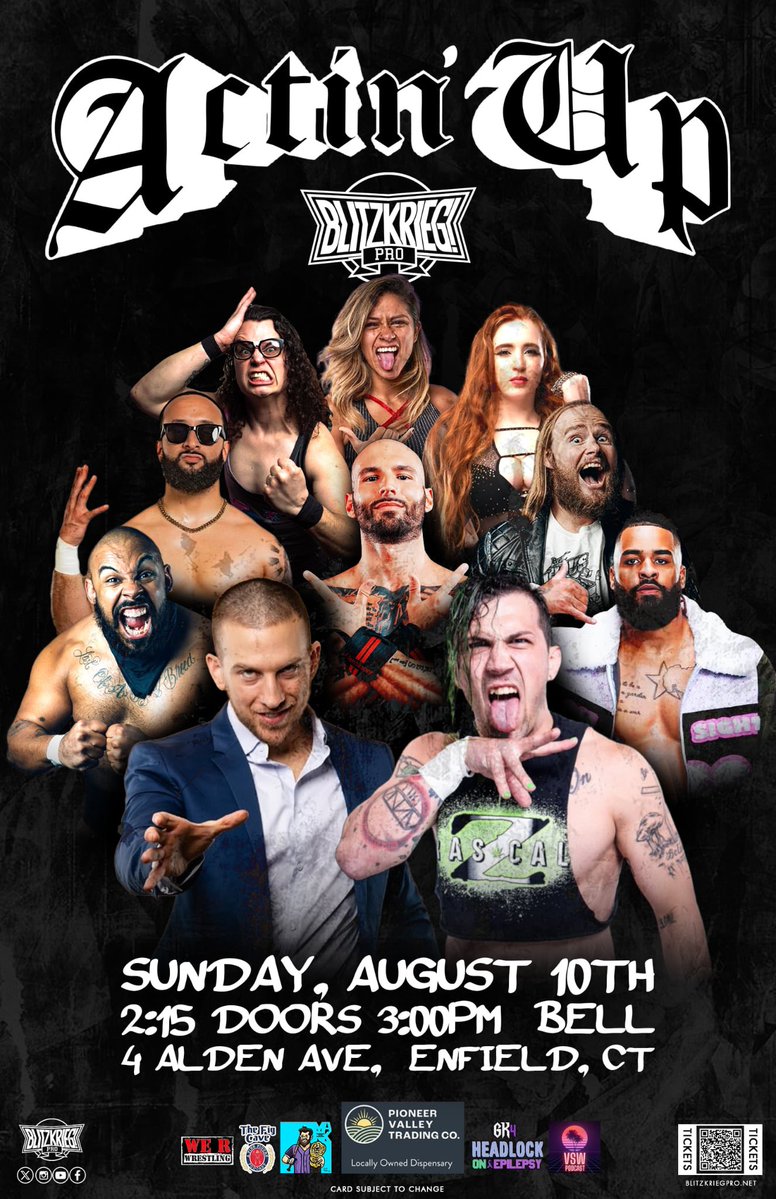 Blitzkrieg_Pro's tweet image. 👊BREAKING👊

@IAMMORTAR makes his long overdue B!P debut at “Actin’ Up” on Sunday, Aug 10th in Enfield, CT

🎟: BlitzkriegPro.net
📺: IWTV.live
