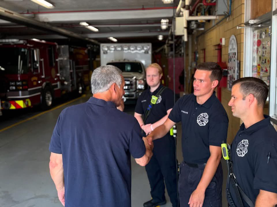 Jack4NJ's tweet image. New Jersey’s first responders are second to none. Never is that more apparent than when they answer the call in situations like this week’s flooding emergencies.
Today I was honored to meet with members of the North Plainfield Fire & Rescue squad to talk about the support they…