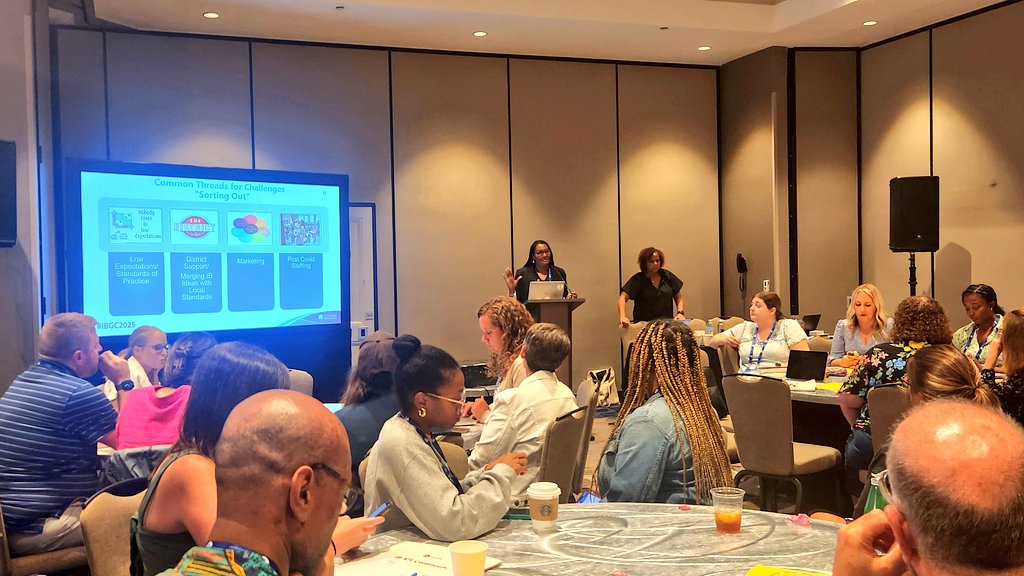 _AndyJacks's tweet image. Great job with an engaging session and packed house about the struggles and triumphs in Title I schools! @NPorter17 #IBGC2025