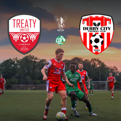 loi_talk's tweet photo. Fai Cup Magic Under the Market's Field Lights?🤔

It's a repeat of the 2022 FAI Cup semi final as @TreatyUnitedFC welcome @derrycityfc  to Limerick.

Can Tommy Barrett's cause an upset or will Tiernan Lynch's men get the job done?

#WeAreTreaty #RAWA28 https://t.co/1m5F378toM