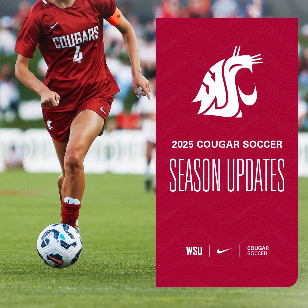 Washington State Cougars (@wsucougars) on Twitter photo A new season update from <a href="/WSUCougarSoccer/">Washington State Soccer</a>
🔗 shorturl.at/jAPbN
🎟️ shorturl.at/J2U0w
#GoCougs A new season update from <a href="/WSUCougarSoccer/">Washington State Soccer</a>
🔗 shorturl.at/jAPbN
🎟️ shorturl.at/J2U0w
#GoCougs